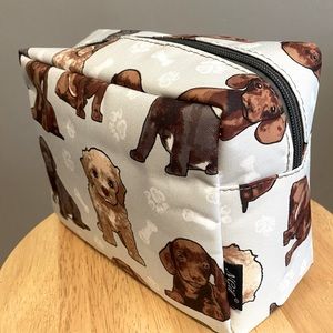 New Make-Up Storage Bag Puppies Puppy Dogs Pattern